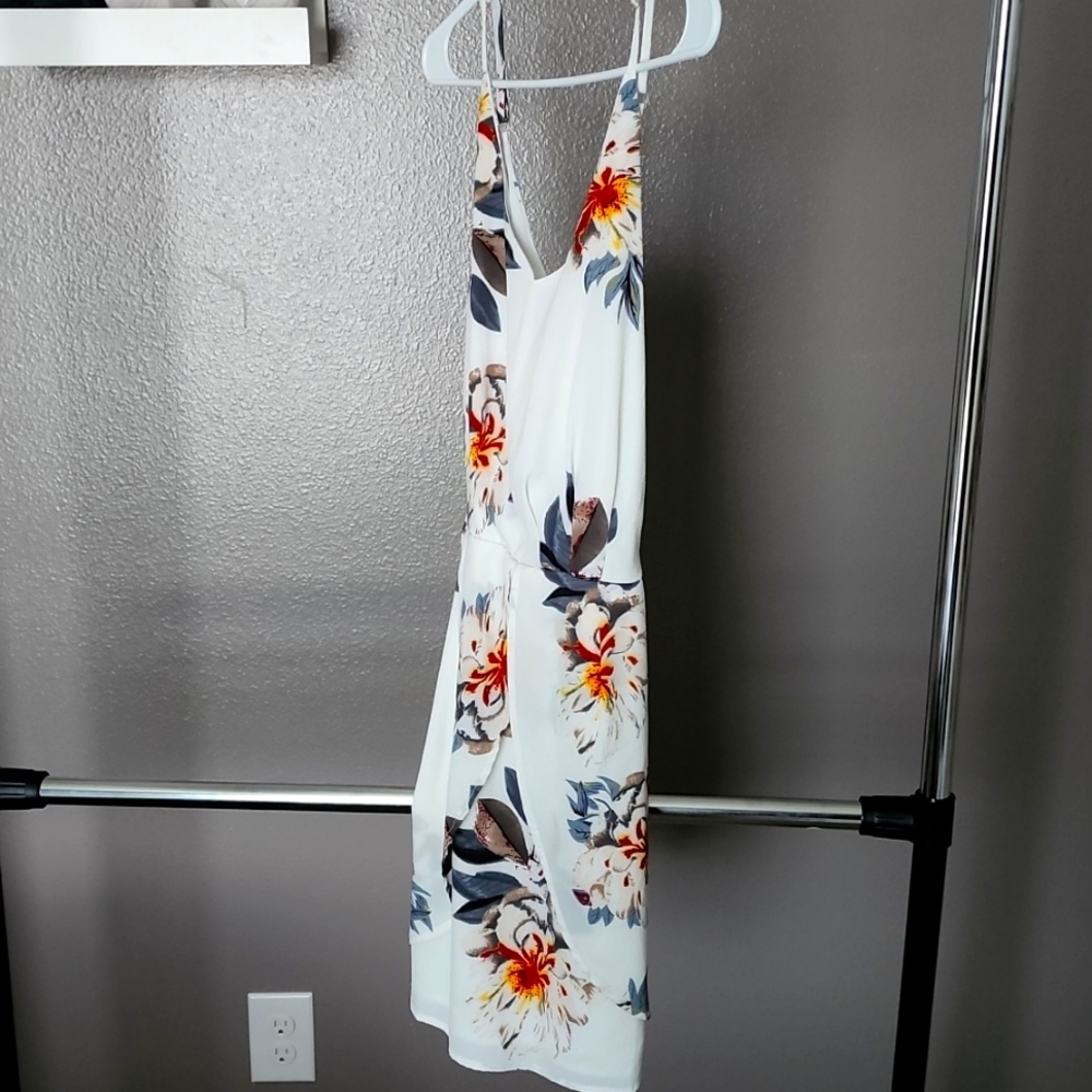 Short floral sun dress